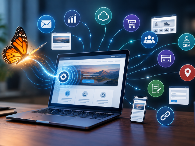 The Butterfly Effect of a Website Change