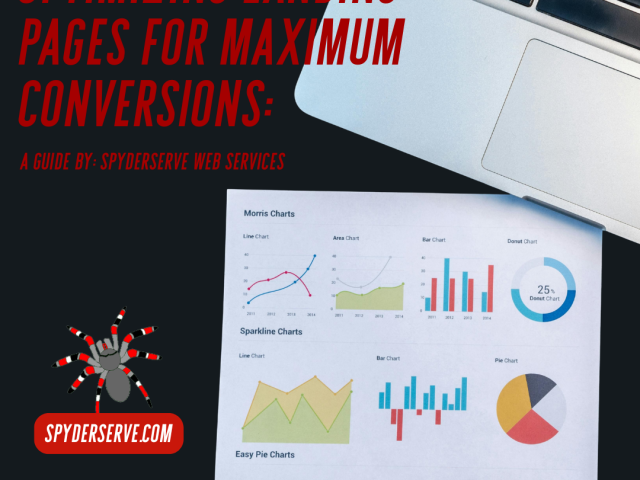 Optimizing Landing Pages for Maximum Conversions: A Guide by Spyderserve Web Services